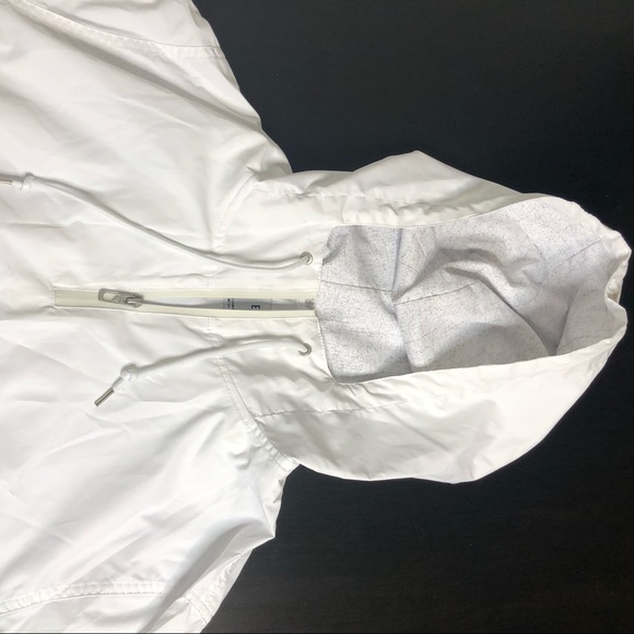 Empyre By Zumiez Unisex White Windbreaker Size M/L - Picture 6 of 6